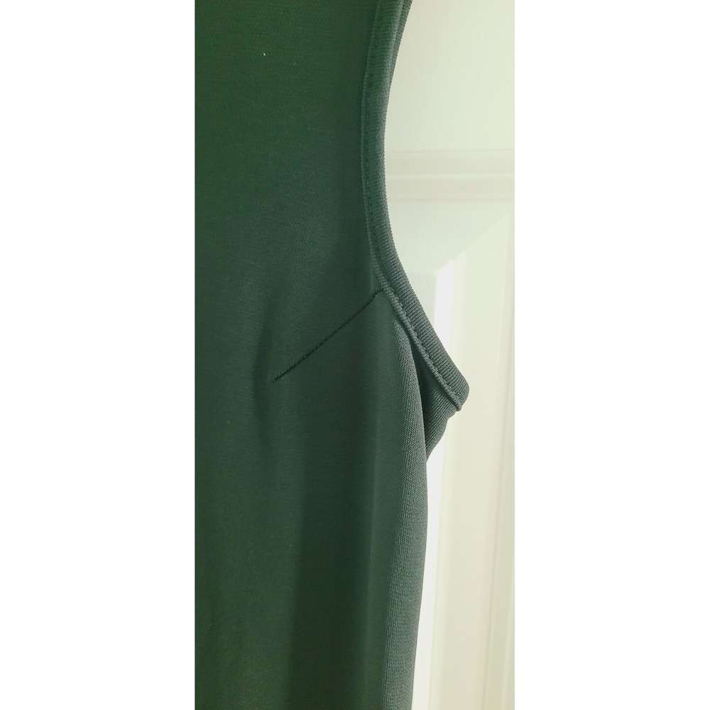 Vintage Talbots Women's Black Classic V neck Maxi Dress Size‎ M - Picture 4 of 9